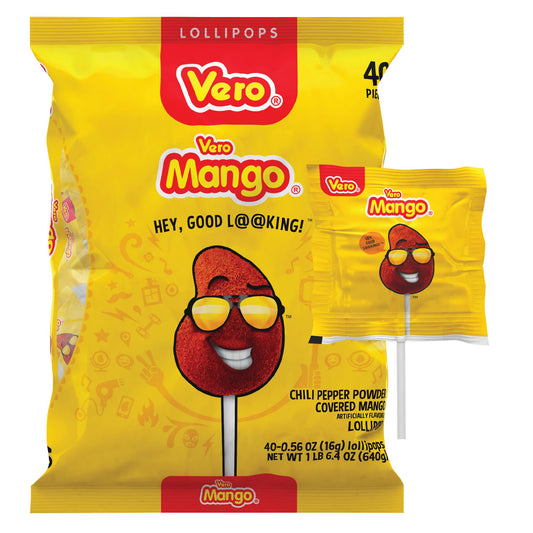 Vero Mango Paletas 40 piezas