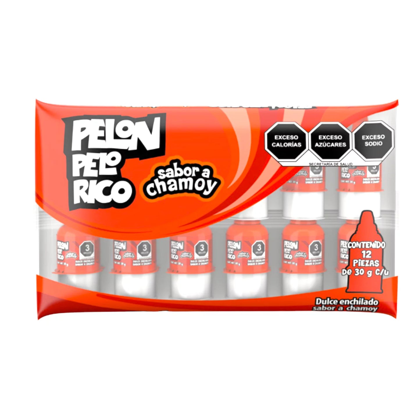 Pelon Sabor Chamoy 12 Piezas